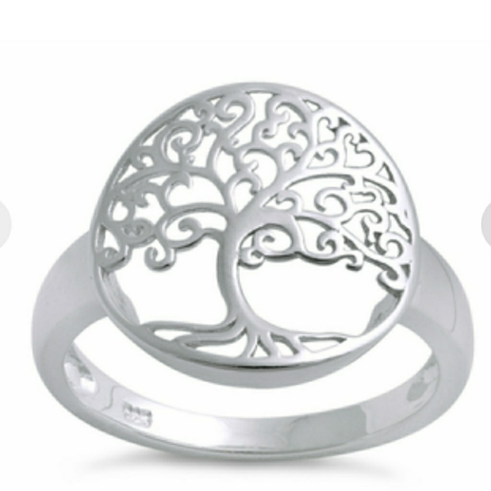 Family tree sterling silver